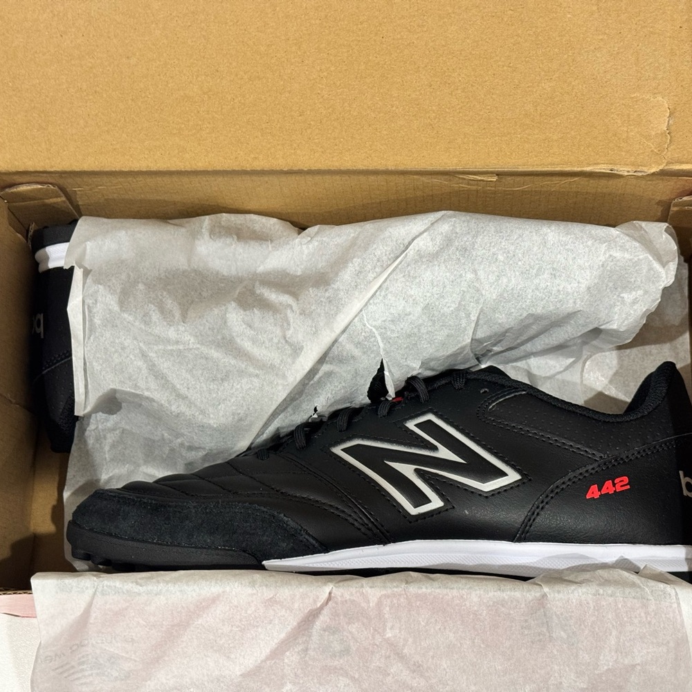 New Balance Black Turf Cleats